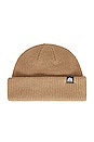 view 1 of 2 Double Roll Shorty Fit Beanie in Sandstone