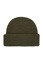 view 2 of 2 Ribbed Knit Beanie in Army