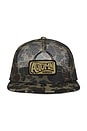 view 1 of 5 Camo Trucker Cap in Green