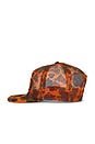 view 3 of 5 Camo Trucker Cap in Orange