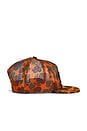 view 4 of 5 Camo Trucker Cap in Orange