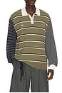 view 1 of 5 CAMISETA ADI007 in Olive Strata, Alumin, & Black