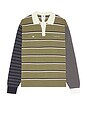 view 4 of 5 CAMISETA ADI007 in Olive Strata, Alumin, & Black