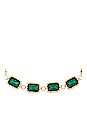 view 2 of 2 Gem Cage Necklace in Emerald