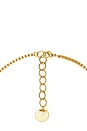 view 3 of 3 Short Multi Floral Necklace in Crystal & Gold