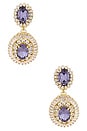 view 1 of 2 BOUCLES D'OREILLES PENDANTES in Tanzanite