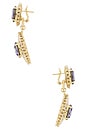 view 2 of 2 BOUCLES D'OREILLES PENDANTES in Tanzanite