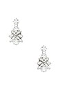 view 1 of 2 BOUCLES D'OREILLES in Crystal & Silver