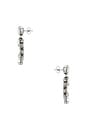 view 2 of 2 BOUCLES D'OREILLES in Crystal & Silver
