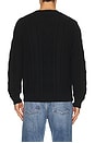 view 2 of 4 Andre Cable Knit Sweater in Black