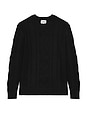 view 4 of 4 Andre Cable Knit Sweater in Black