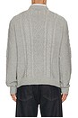 view 2 of 4 PULL MAILLE TORSADÉE ANDRE in Heather Grey