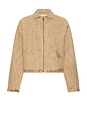 view 1 of 4 Milo Zip Jacket in Latte