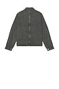 view 2 of 4 Zed Zip Cotton Twill Jacket in Vintage Black
