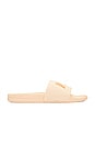 view 1 of 5 Big Logo Tech Slides in Warm Silk & Caramel