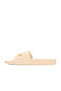 view 5 of 5 Big Logo Tech Slides in Warm Silk & Caramel