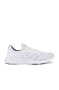 view 1 of 6 SNEAKERS TECHLOOM WAVE in White & Metallic Silver & Ombre