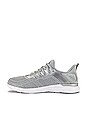 view 5 of 6 ZAPATILLA DEPORTIVA TECHLOOM TRACER in Metallic Silver & White