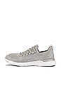 view 5 of 6 TechLoom Breeze Sneaker in Metallic Silver, White, & Speckle