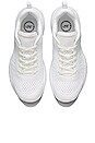 view 4 of 6 Techloom Pro Sneaker in Metallic Pearl & White