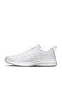 view 5 of 6 Techloom Pro Sneaker in Metallic Pearl & White