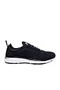 view 1 of 6 Techloom Phantom Sneaker in Black & Metallic Silver