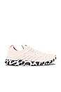 view 1 of 6 TechLoom Wave Sneaker in Creme, Black, & Leopard