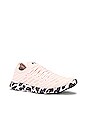view 2 of 6 TechLoom Wave Sneaker in Creme, Black, & Leopard