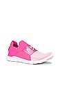 view 2 of 6 TechLoom Bliss Sneaker in Fusion Pink, White, & BCA