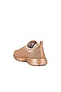 view 3 of 6 TechLoom Phantom Sneaker in Rose Gold & White