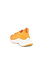 view 3 of 6 Streamline Sneaker in Mango & White