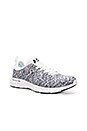 view 2 of 6 TechLoom Phantom Sneaker in White & Cosmic Grey