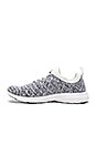 view 5 of 6 TechLoom Phantom Sneaker in White & Cosmic Grey