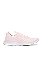 view 1 of 6 TechLoom Wave Sneaker in Bleached Pink, White, & Clear