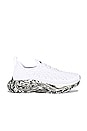 view 1 of 6 TechLoom Zipline Sneaker in White, Black & Marble