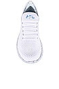 view 4 of 6 Techloom Breeze Sneaker in White & Ice Blue Speckle