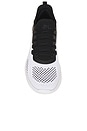 view 4 of 6 TechLoom Tracer Sneaker in White & Black