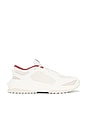 view 1 of 6 Jogger Sneaker in Ivory, Greige, & Bordeaux