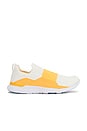view 1 of 6 Techloom Bliss Sneaker in White, Marigold & UV
