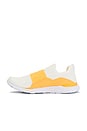 view 5 of 6 Techloom Bliss Sneaker in White, Marigold & UV