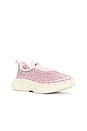 view 2 of 6 TechLoom Zipline Sneaker in Bleached Pink, Moonscape, & Pristine