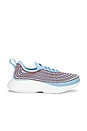 view 1 of 6 SNEAKERS ZIPLINE in Powder Blue, Sapphire, & Molten