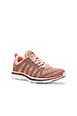 view 2 of 6 ZAPATILLAS DEPORTIVAS TECHLOOM PRO in Peach & Midnight