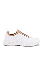 view 1 of 6 TechLoom Phantom Sneaker in White & Almond