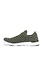 view 5 of 6 Techloom Wave Sneaker in Fatigue & White