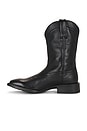 view 6 of 5 Alden Wide Square Toe in Eclipse Black