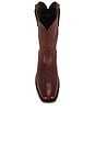 view 5 of 5 Ridge Square Toe in Bourbon Brown