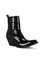 view 2 of 5 Jade Boots in Luxe Caviar Croc