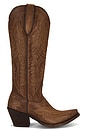 view 1 of 5 BOTAS CASANOVA in Natural Distressed Brown