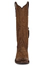 view 4 of 5 BOTAS CASANOVA in Natural Distressed Brown